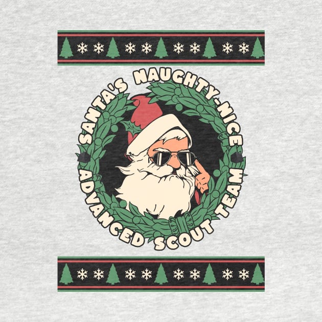 Naughty Nice Advanced Scout Team by ZombieTeesEtc